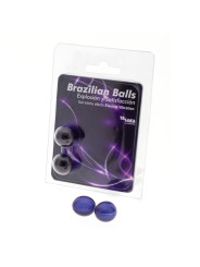 TALOKA - BRAZILIAN BALLS GEL EXCITANTE EFECTO VIBRACIÓN ELÉCTRICA 2 BOLAS