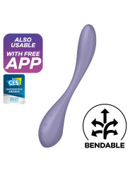 SATISFYER - G-SPOT FLEX 5 MULTI VIBRADOR LILA