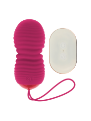 OHMAMA - HUEVO CONTROL REMOTO 7 MODOS UP AND DOWN ROSA