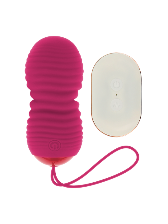 OHMAMA - HUEVO CONTROL REMOTO 7 MODOS UP AND DOWN ROSA