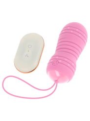 OHMAMA - HUEVO CONTROL REMOTO 7 MODOS ROTACION ROSA