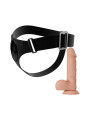 PRETTY LOVE - HARNESS BRIEFS ARNÉS UNIVERSAL CON DILDO JERRY 21.8 CM NATURAL