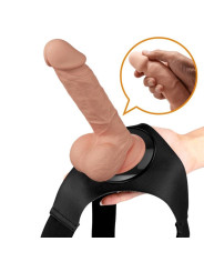 PRETTY LOVE - HARNESS BRIEFS ARNÉS UNIVERSAL CON DILDO JERRY 21.8 CM NATURAL