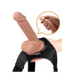PRETTY LOVE - HARNESS BRIEFS ARNÉS UNIVERSAL CON DILDO JERRY 21.8 CM NATURAL