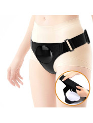 PRETTY LOVE - HARNESS BRIEFS ARNÉS UNIVERSAL CON DILDO JERRY 21.8 CM NATURAL