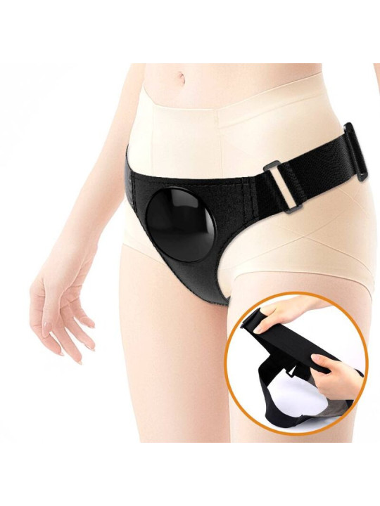 PRETTY LOVE - HARNESS BRIEFS ARNÉS UNIVERSAL CON DILDO JERRY 21.8 CM NATURAL
