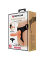 PRETTY LOVE - HARNESS BRIEFS ARNÉS UNIVERSAL CON DILDO TOM 20 CM NATURAL