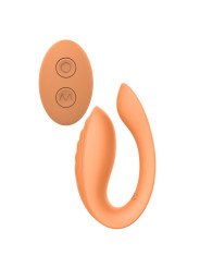 Vibrador para Parejas Dream Toys Glam Naranja