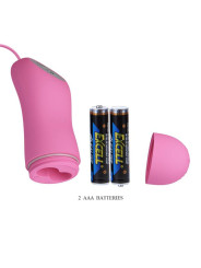 PRETTY LOVE - PINZAS CON VIBRACIÓN Y ELETROSHOCK ROSA