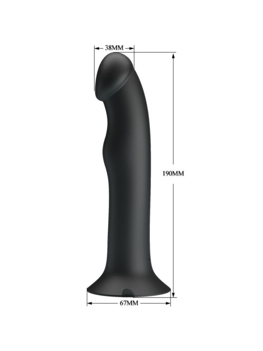 PRETTY LOVE - MURRAY VIBRADOR Y SUCCIONADOR DE CLÍTORIS NEGRO