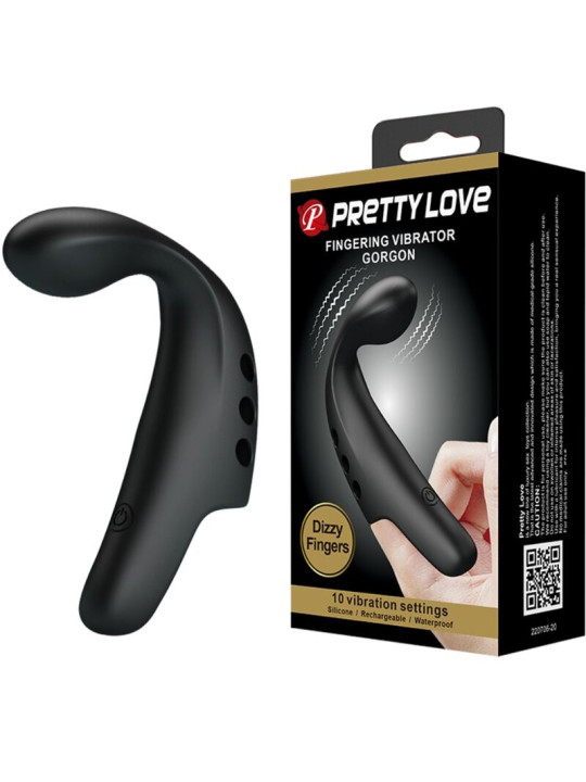 PRETTY LOVE - DEDAL VIBRADOR GORGON NEGRO