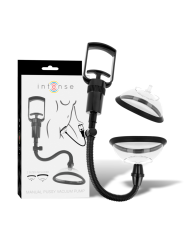 INTENSE - PUMP BOMBA MANUAL VAGINAL CON DOS COPAS INTERCAMBIABLES