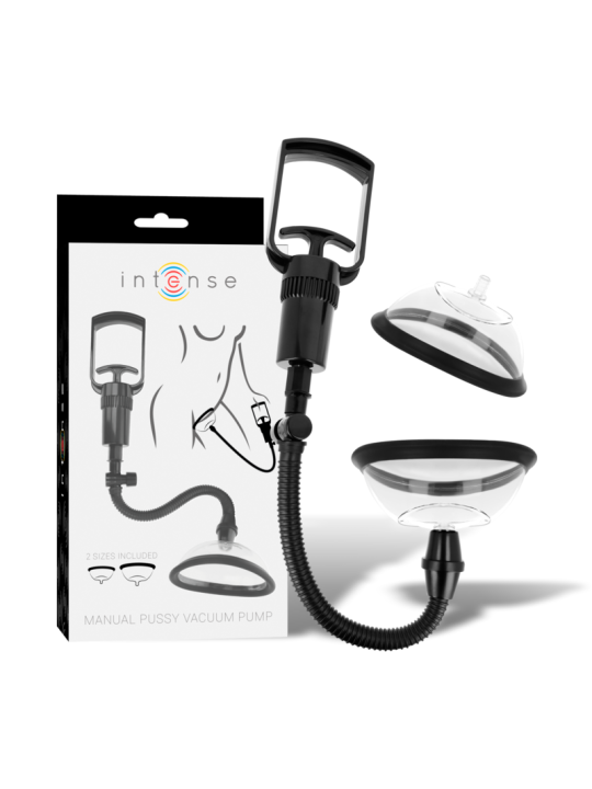 INTENSE - PUMP BOMBA MANUAL VAGINAL CON DOS COPAS INTERCAMBIABLES