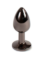 SECRETPLAY - GUNMETAL BUTT PLUG TALLA S 7 CM