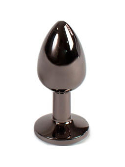 SECRETPLAY - GUNMETAL BUTT PLUG TALLA S 7 CM