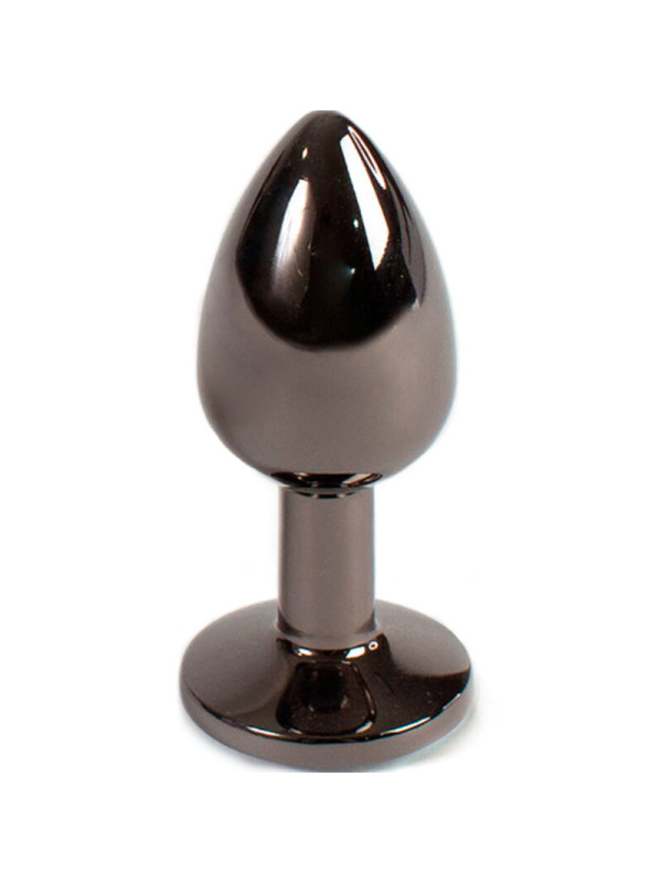 SECRETPLAY - GUNMETAL BUTT PLUG TALLA S 7 CM