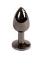 SECRETPLAY - GUNMETAL BUTT PLUG TALLA S 7 CM