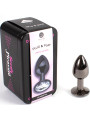 SECRETPLAY - GUNMETAL BUTT PLUG TALLA S 7 CM