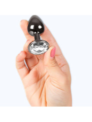 SECRETPLAY - GUNMETAL BUTT PLUG TALLA S 7 CM