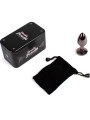 SECRETPLAY - GUNMETAL BUTT PLUG TALLA S 7 CM