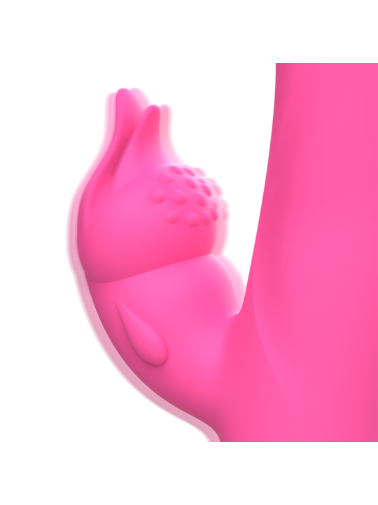 INTENSE - JULIO VIBRADOR RABBIT SILICONA ROSA