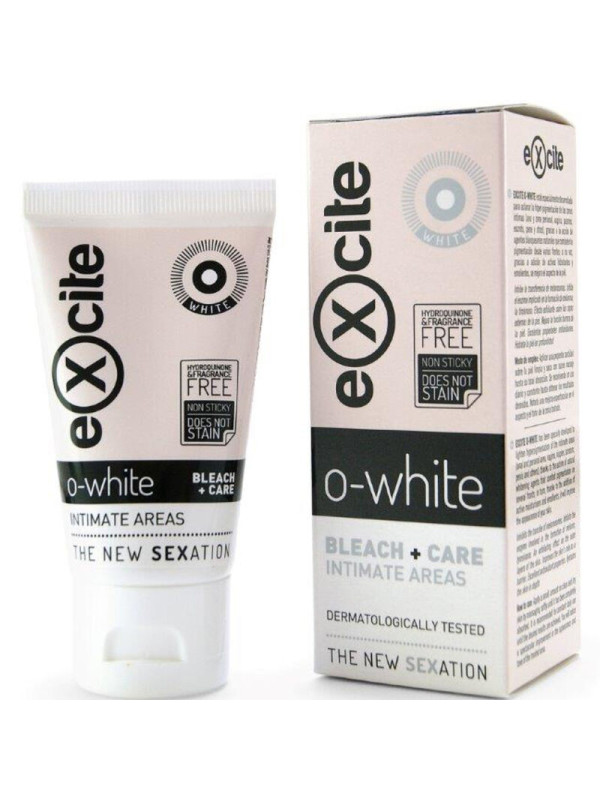 EXCITE - O WHITE BLEACH + CARE INTIMATE AREAS 50 ML