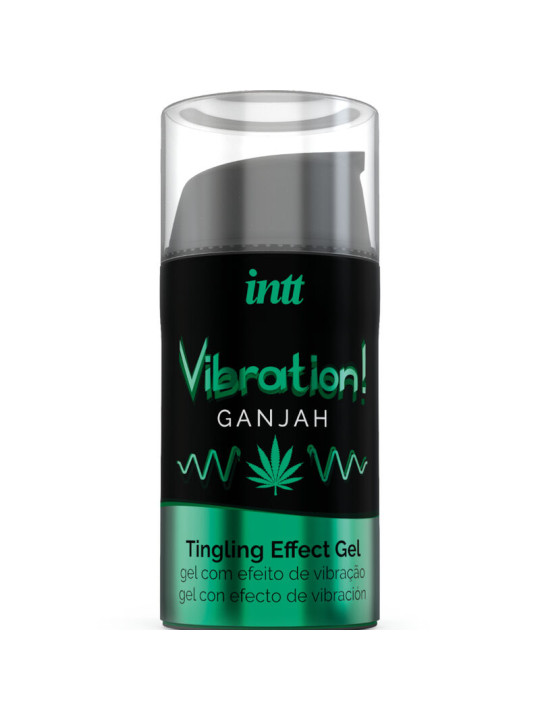 INTT - POTENTE ESTIMULANTE ÍNTIMO GEL VIBRADOR LIQUIDO CANNABIS 15ML