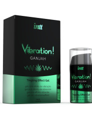 INTT - POTENTE ESTIMULANTE ÍNTIMO GEL VIBRADOR LIQUIDO CANNABIS 15ML