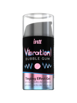 INTT - POTENTE ESTIMULANTE ÍNTIMO GEL VIBRADOR LIQUIDO CHICLE 15ML