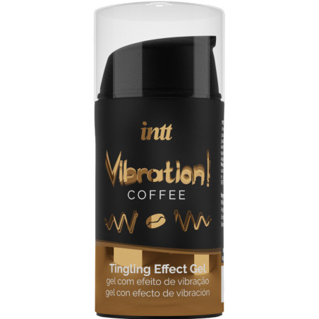 INTT Vibration: gel vibrador líquido de café 15 ml