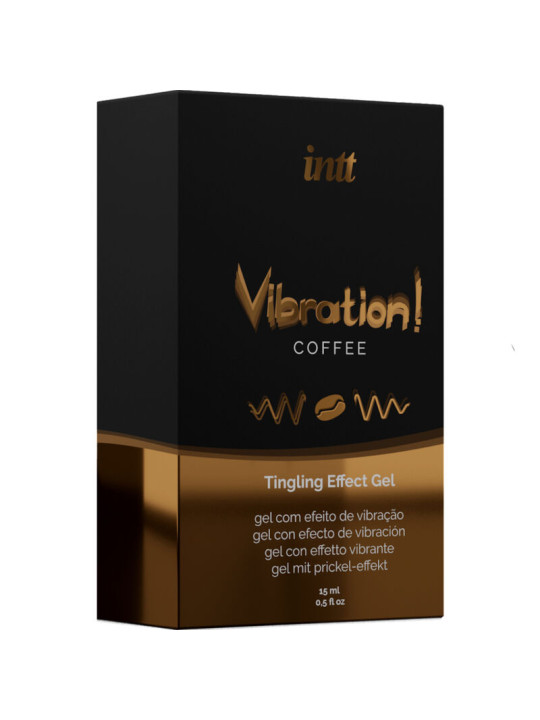 INTT Vibration: gel vibrador líquido de café 15 ml