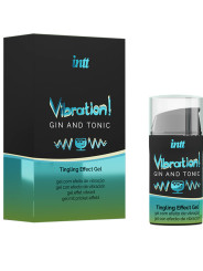 INTT - POTENTE ESTIMULANTE ÍNTIMO GEL VIBRADOR LIQUIDO GIN & TONIC 15ML