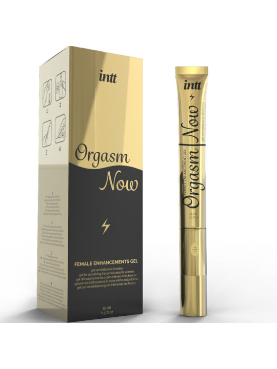INTT LUBRICANTS - GEL ESTIMULANTE VAGINAL INTENSO CON APLICADOR VIBRADOR