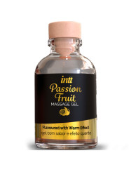 INTT MASSAGE & ORAL SEX - GEL DE MASAJE SABOR A FRUTA DE LA PASIÓN EFECTO CALOR