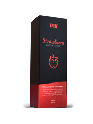 INTT MASSAGE & ORAL SEX - GEL DE MASAJE SABOR A FRESA EFECTO CALOR