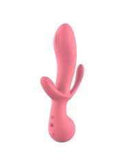 Vibrador clásico Dream Toys Amour Triple Pleasure Rosa