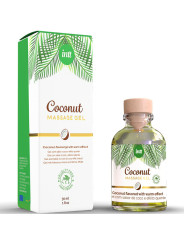 INTT - GEL DE MASAJE VEGANO CON SABOR A COCO Y EFECTO CALOR