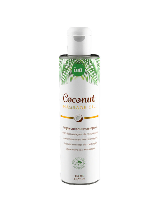 INTT - ACEITE DE MASAJE VEGANO DULCE CON SABOR A COCO RELAJANTE