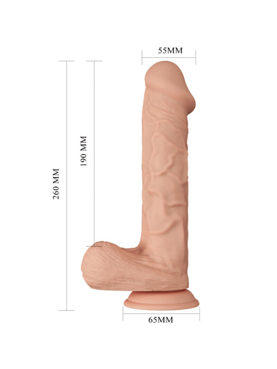 BAILE - BEAUTIFUL ENCOUNTER BERGRISI DILDO REALÍSTICO FLEXIBLE 26 CM NATURAL