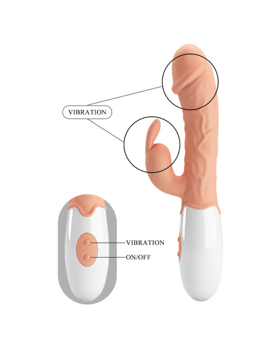 PRETTY LOVE - EASTER BUNNY VIBRADOR CON ESTIMULADOR