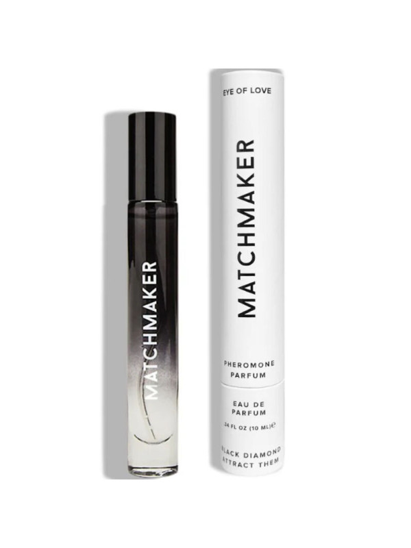 EYE OF LOVE - MATCHMAKER BLACK DIAMOND PERFUME FEROMONAS PARA ÉL Y ELLA 10 ML