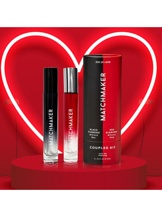 EYE OF LOVE - MATCHMAKER 2PC FEROMONAS SET COUPLES KIT PARA ÉL Y ELLA 20 ML