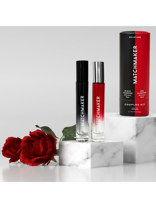 EYE OF LOVE - MATCHMAKER 2PC FEROMONAS SET COUPLES KIT PARA ÉL Y ELLA 20 ML