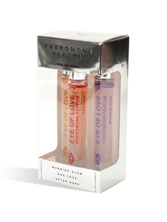 EYE OF LOVE - EOL PHR PERFUME 10 ML SET/3 - MORNING GLOW, ONE LOVE, AFTER DARK