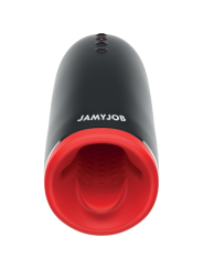 JAMYJOB - SPIN-X MASTURBADOR CON ROTACIÓN Y FUNCIÓN CALOR