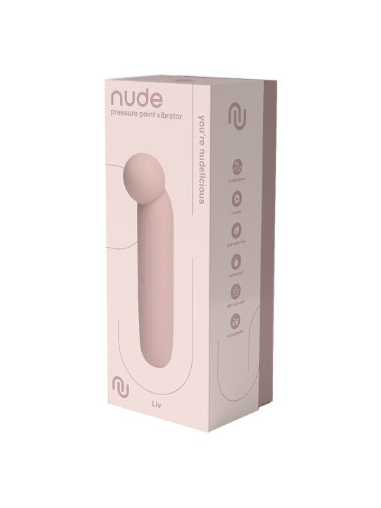 Mini Vibrador Dream Toys Nude Liv Rosa