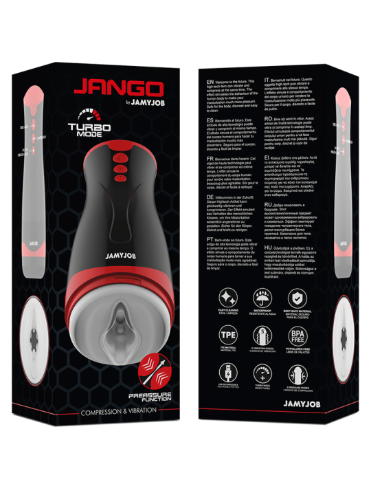 JAMYJOB - JANGO MASTURBADOR DE COMPRENSIÓN Y VIBRACIÓN