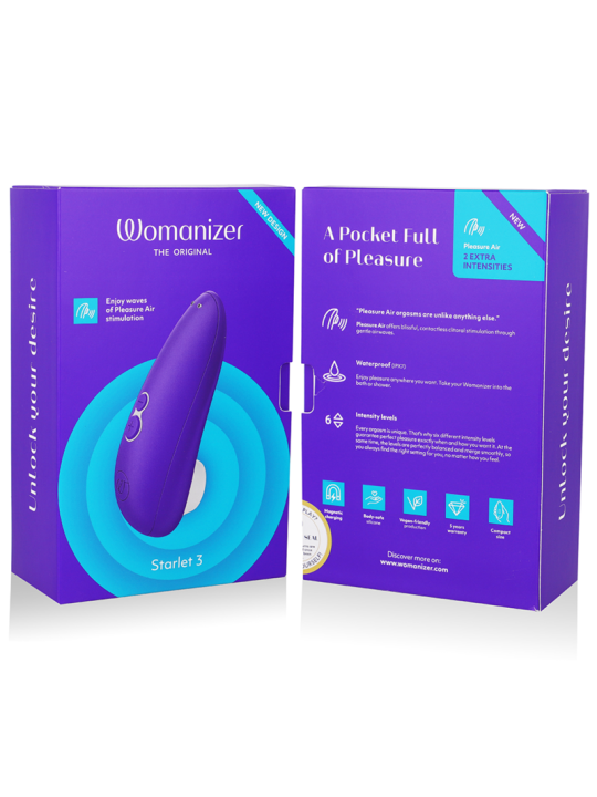 WOMANIZER - STARLET 3 ESTIMULADOR CLÍTORIS INDIGO