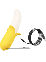 PRETTY LOVE - BANANA GEEK SUPER POWER 7 VIBRACIONES UP&DOWN SILICONA NEGRO