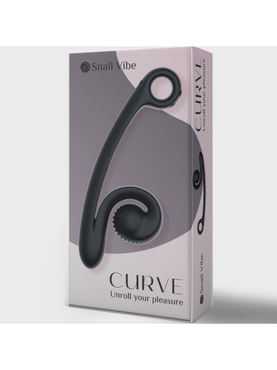 SNAIL VIBE - CURVE VIBRADOR NEGRO